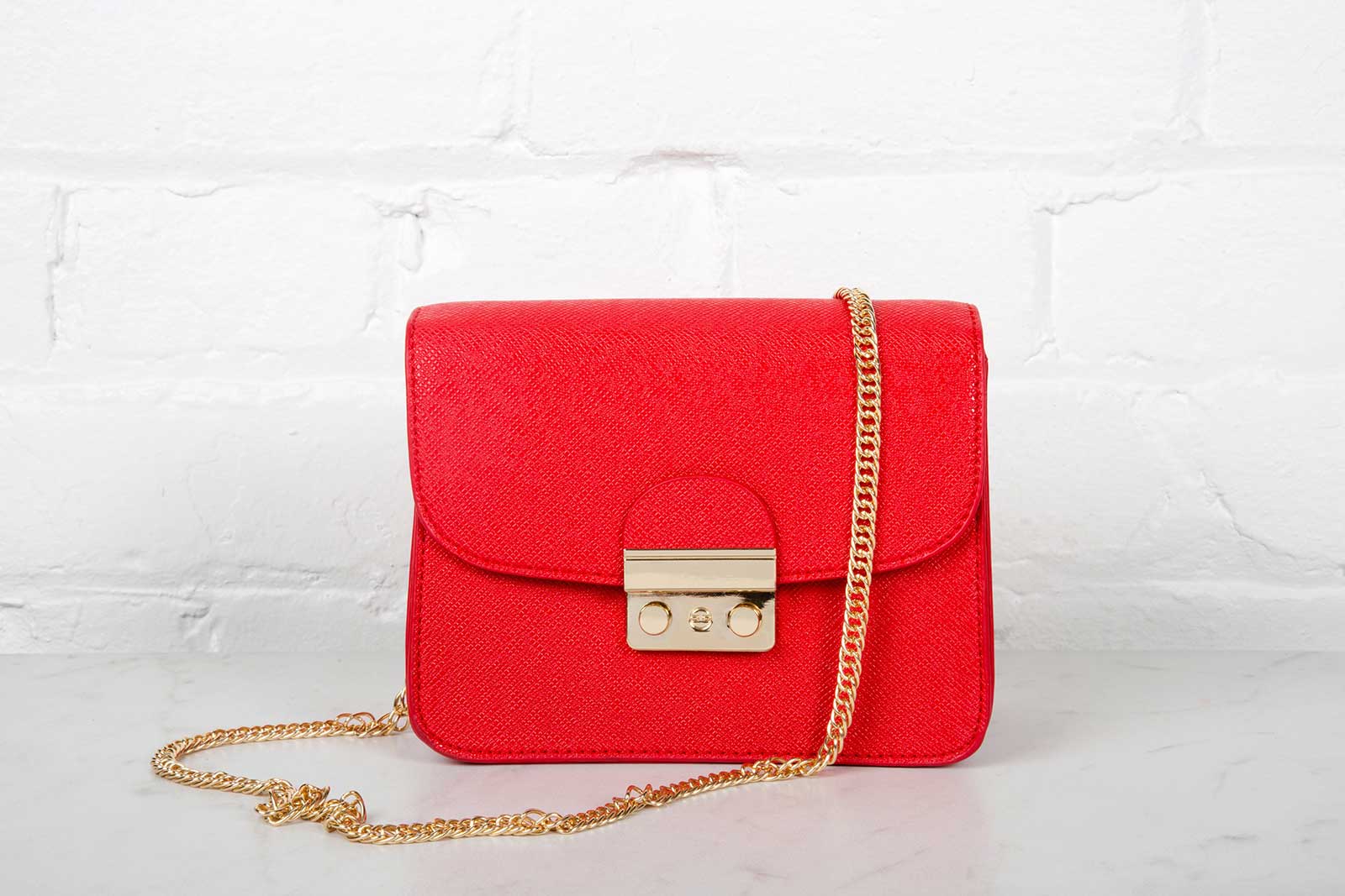 Bright Red Purse